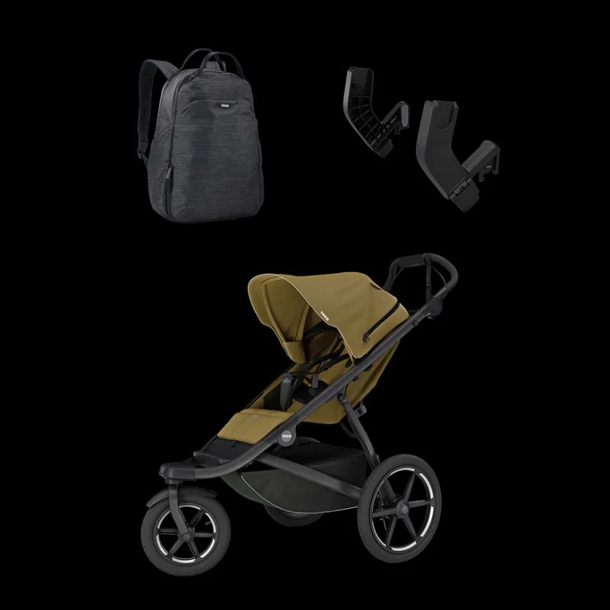 Thule Urban Glide 3 single car travel baby bundle